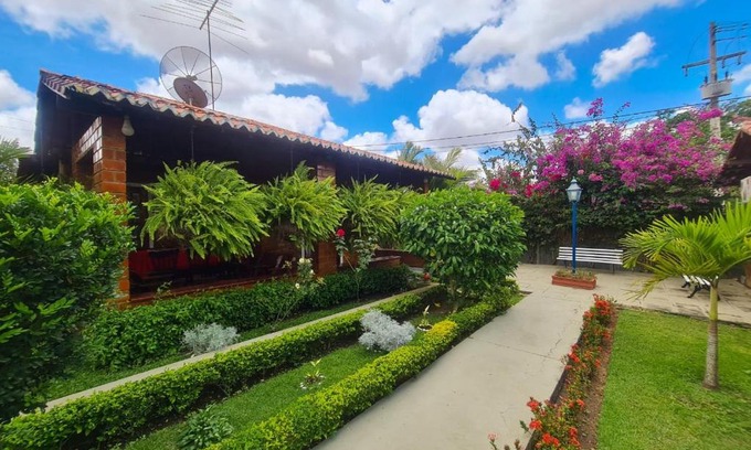 Novo Gravata House | Chalé aconchegante na Serra Pernambucana - Em condomínio - Gravatá