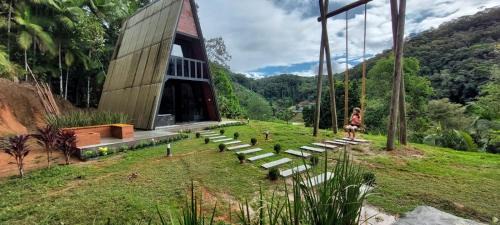Vila Itoupava Cabin | Chalé Valentina com Hidro - oktoberfest
