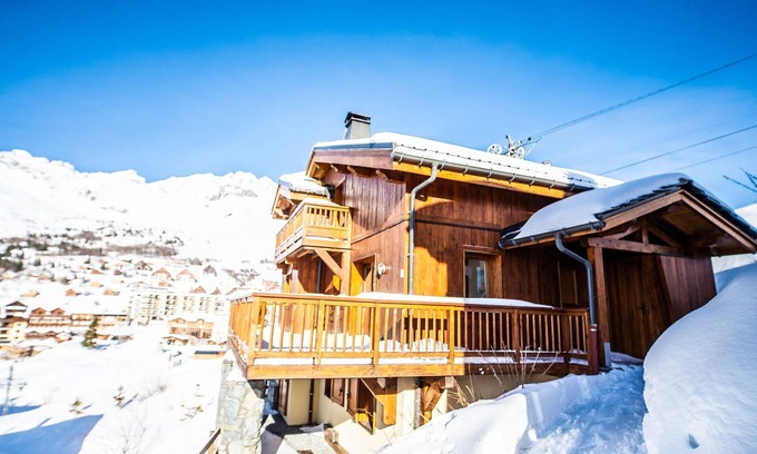Saint-Francois-Longchamp Ski Chalet | Chalet near the pistes in St. François Longchamp