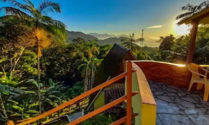 Prumirim Ski Chalet | Chalés Prumirim 3 five minutes from the BEACH AND WATERFALL of PRUMIRIM