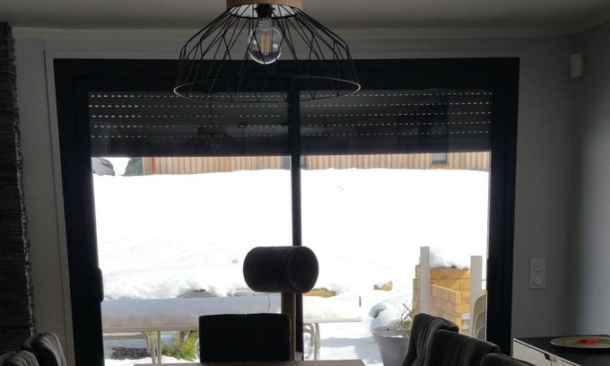 Mijoux House | chalet 10 people at the foot of the slopes panoramic view