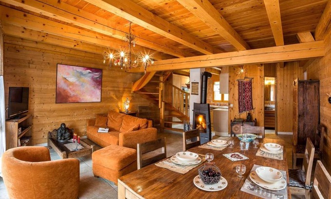 Saint-Michel-de-Chaillol Ski Chalet | Chalet avec SPA, 6 Couchages, Terrasse Sud & Confort à Saint-Michel-de-Chaillol - FR-1-393-7