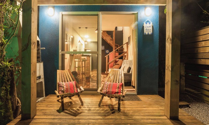 Praia do Rosa Ski Chalet | Chalet Azul. Comfort, Style and Peace in Nature.