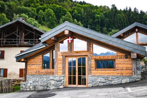 La Plagne-Tarentaise Ski Chalet | Chalet Balnéo Billard La Plagne Savoie Vue TOP