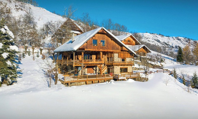 Villarembert Ski Chalet | Chalet Bendo - mountain holiday retreat for 10 with spa - OVO Network