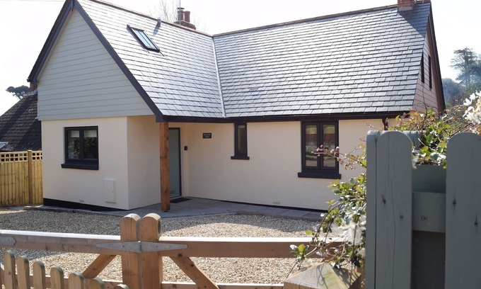 Totland Bay House | Chalet bungalow, countryside view, minutes from beach Totland Bay, Isle of Wight