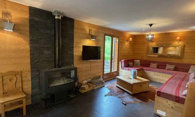 Laveissiere Ski Chalet | Chalet camp de base pour tribu, sportif,wifi,5 ch