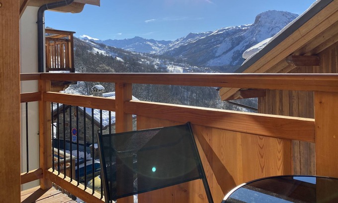 Le Villard Ski Chalet | Chalet close to the slopes with breathtaking views