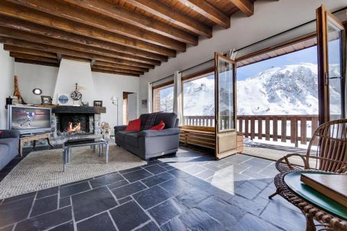 Tignes le Lac Ski Chalet | CHALET CROUZE - Chaleureux Chalet, ski au pied - 14 personnes