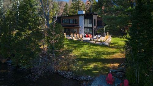 Mauricie Ski Chalet | Chalet du Barrage spa lac et ski