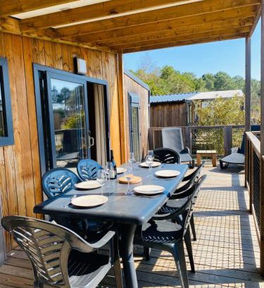 Gujan-Mestras Ski Chalet | Chalet du Bassin Arcachon - Camping Parc aquatique