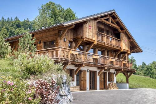 Saint-Gervais-les-Bains Ski Chalet | Chalet familial vue MontBlanc