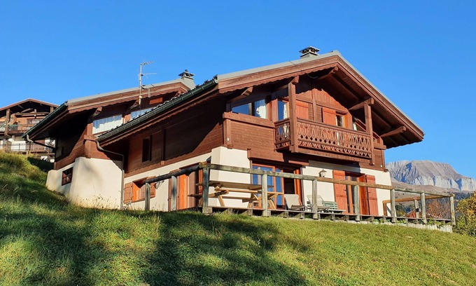Cordon Ski Chalet | Chalet Familial Face au Mont Blanc
