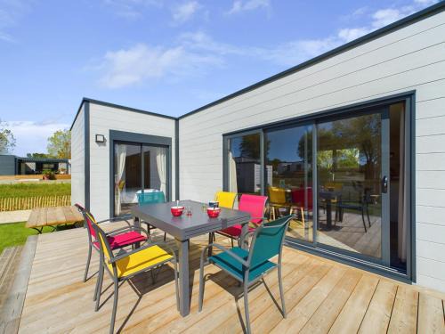Saint-Gilles-Croix-de-Vie Ski Chalet | Chalet pour 4 - Domaine avec piscine