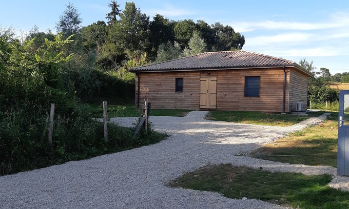 Saint-Hilaire-d'Estissac House | Chalet Bois Piscine Individuelle Dordogne