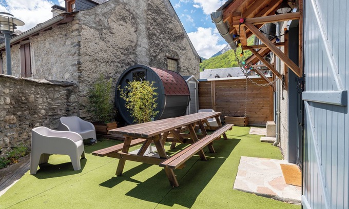 Vignec Ski Chalet | Chalet KasaLodge St Lary Vignec, ski, Sauna