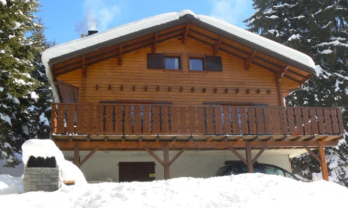 Station de Drouzin le Mont Ski Chalet | Chalet located in the saddle point of Corbier 400m from the trails of Drouzin