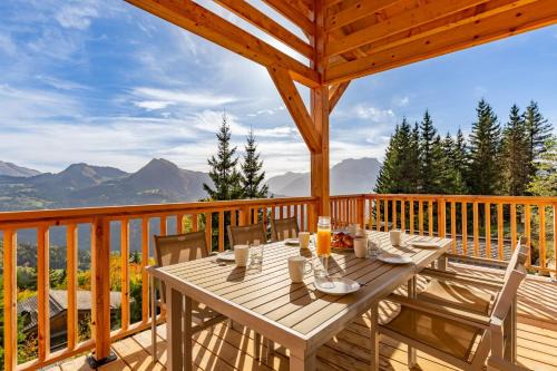 Manigod Ski Chalet | Chalet "Lucyvon" exceptional view