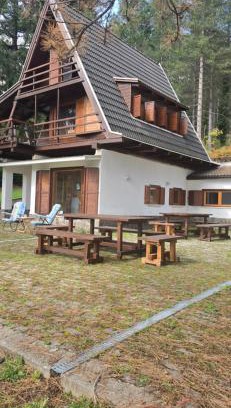 Casali del Manco Ski Chalet | Chalet Natura La terrazza sul lago