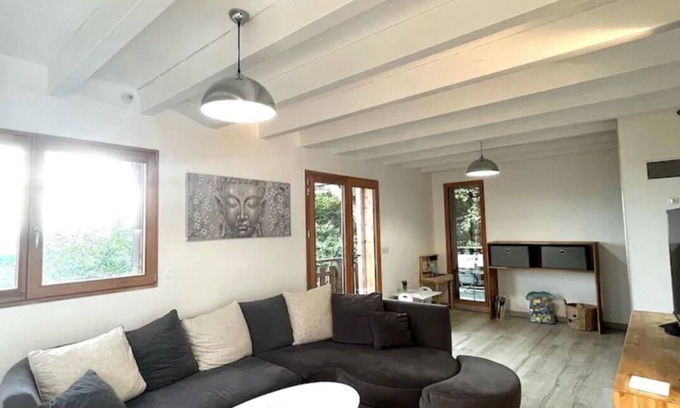 Saint-Martin-Bellevue Ski Chalet | Chalet "Ohana" 10 minutes from Annecy town center