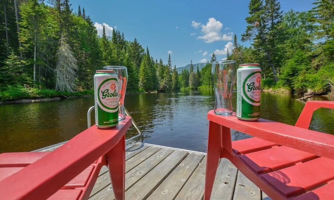 Lac-Superieur House | Chalet spa & sauna tremblant versant nord