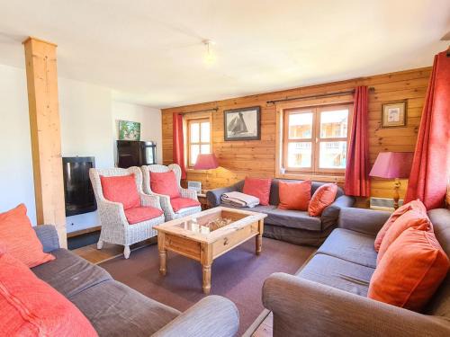 Flaine Ski Chalet | Chalet spacieux à Flaine avec sauna, cheminée et balcon - 6 chambres, proche des pistes - FR-1-425-4