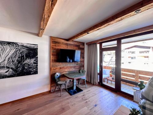 Sankt Martin bei Lofer Apartment | Chalet-Stil mit Pool und Bergblick