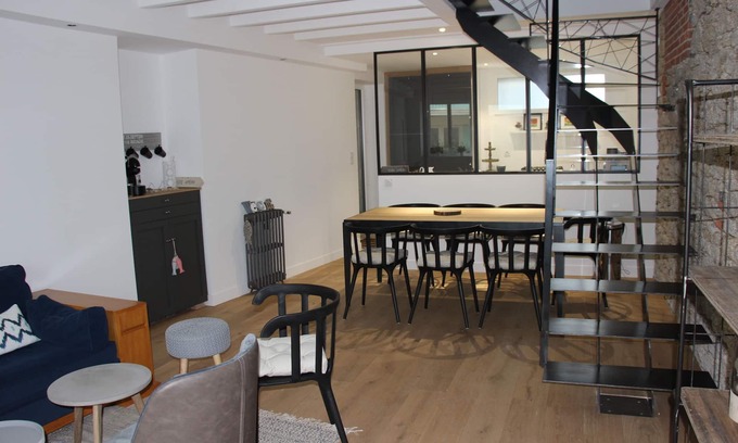 Pornichet Villa | character villa renovated at the foot of the beach