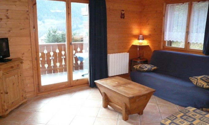 Les Allues Apartment | Charmant 3 pièces avec balcon et garage, proche télécabine à Méribel - FR-1-411-640