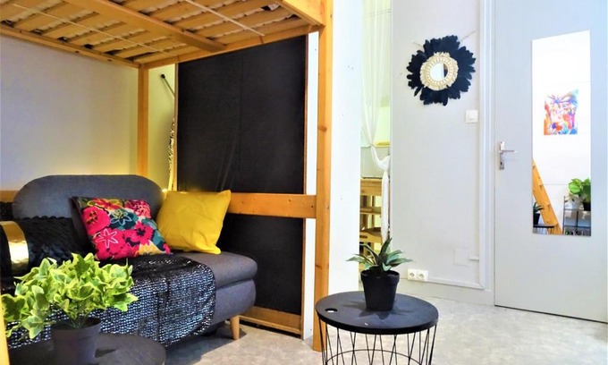 Montauban Apartment | Charmant appartement 2 ou 3 personnes maximum - Hypercentre Montauban - Gare à 10 min à pieds