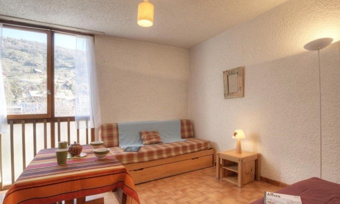 Saint-Chaffrey Apartment | Charmant studio à Chantemerle, Serre-Chevalier pour 2 pers, parking et casier à ski inclus - FR-1-330E-67