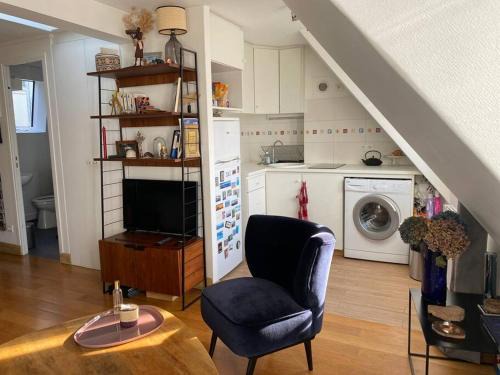 Quartier du Mail Apartment | Charmant studio lumineux en plein centre de Paris