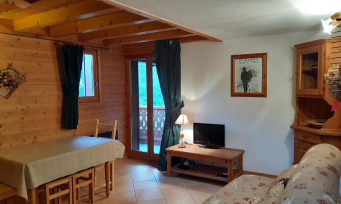 Pralognan-la-Vanoise Apartment | Charmant T2 Montagne, Balcon, Proche Pistes - Pralognan-la-Vanoise - FR-1-464-4