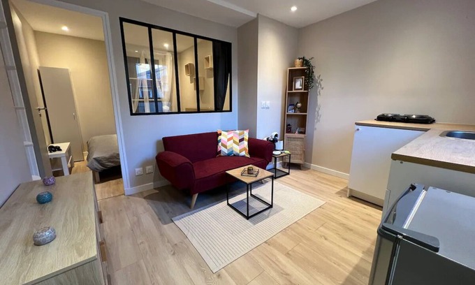 Le Parc Saint-Maur Apartment | Charme et Confort : T2 Lumineux