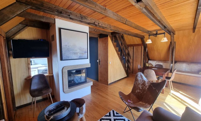 Saint-Michel-de-Chaillol Ski Chalet | Charming chalet for 6 with fireplace and pets allowed