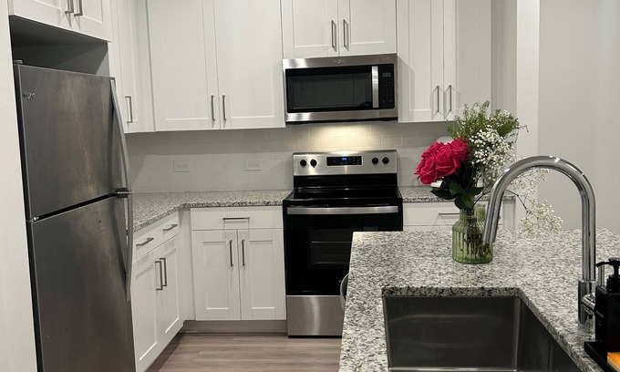 Lawrenceville Apartment | Charming 1-bedroom apartment with AC, fitness room in Lawrenceville