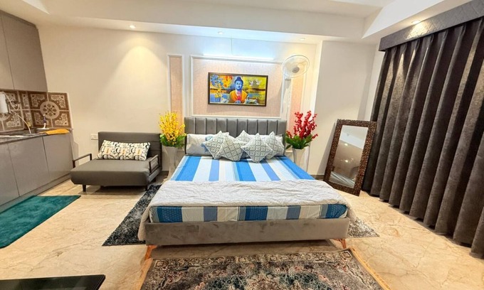 Zirakpur Apartment | Charming 1-bedroom apartment in brilliant Zirakpur
