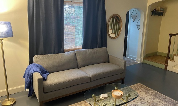 DuBois House | Charming 2-bedroom Gem, Scenic Views + Deck, Fire Pit