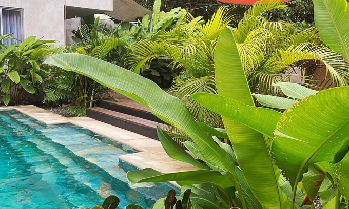 Jaco Villa | Charming 2-bedroom villa in wonderful Punta Leona with rooftop & patio. Pool