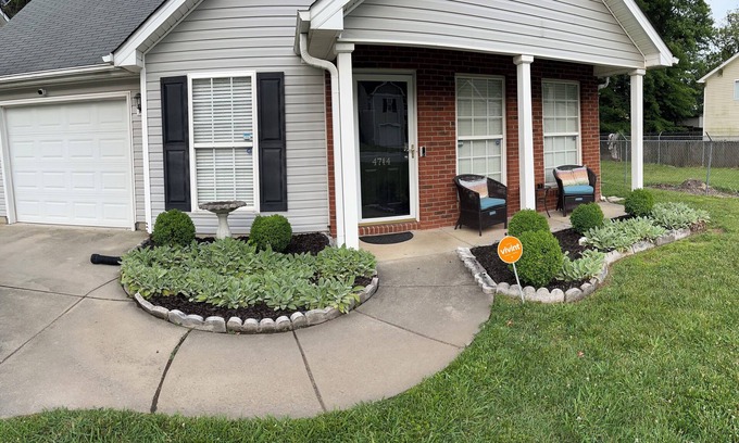 Greensboro House | Charming 3-bedroom house with Smart TVs and WiFi in serene Greensboro