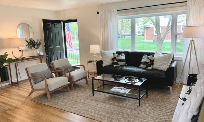 Kettering House | Charming 3-bedroom house with fenced yard in a quiet neighborhood Dog Friendly