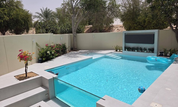 Arabian Ranches Villa | Charming 3-bedroom villa with amazing pool, outdoor screen and fire pit