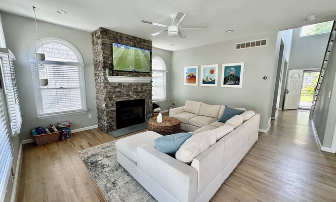 Bradley Beach House | Charming 4-bedroom beach house, 3 blocks from beach, in fabulous Bradley Beach