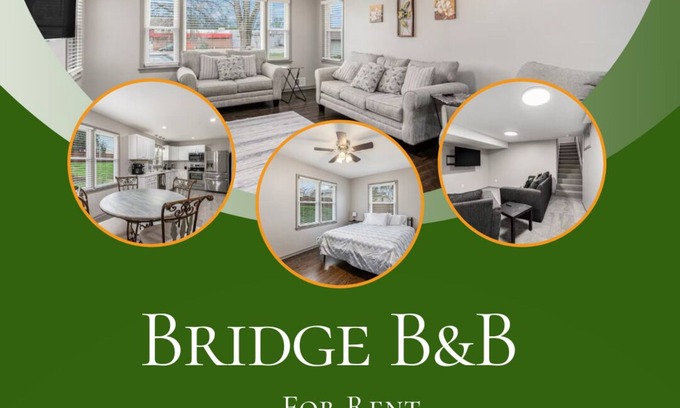 Smithville House | Charming 5-Bedroom B&B in Smithville – Newly Remodeled Gem!