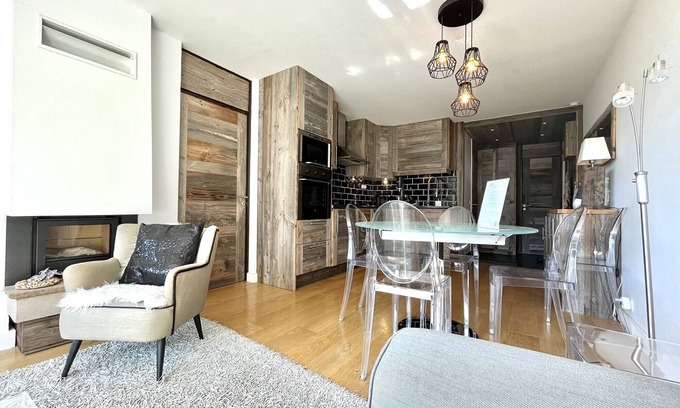 Le Planellet Apartment | Charming 50m² flat with stunning view of Megève