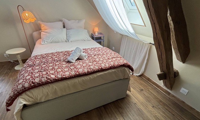 Chateauroux House | Charming air-conditioned house with private yard