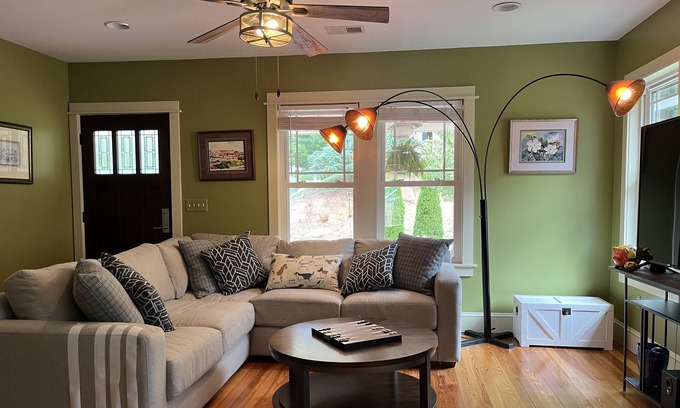 Waynesville House | Charming and cozy 1920's bungalow with mountain views. Pet-friendly