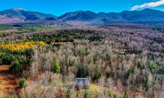 Franconia Cabin | Charming and Secluded Cabin w/Wood Stove, Private Hot Tub, and Mountain Views