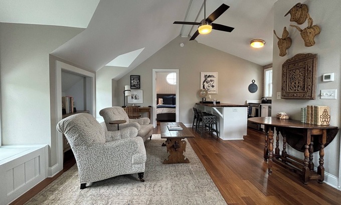 Old Village Apartment | Charming Apartment in walkable Old Village neighborhood