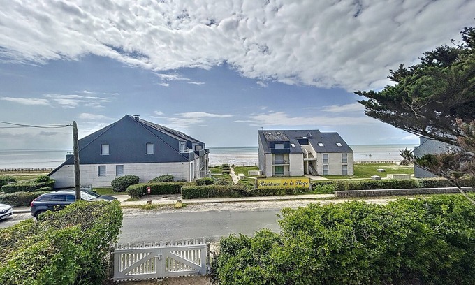 Jullouville House | Charming Beachside Holiday Home with Garden, Wi-Fi, Near Sailing School